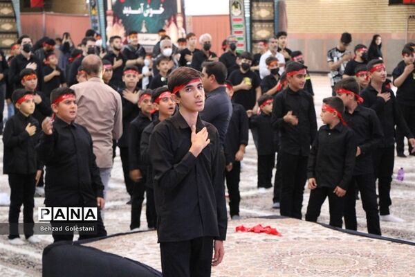 مراسم سوگواره احلی من العسل در ارومیه