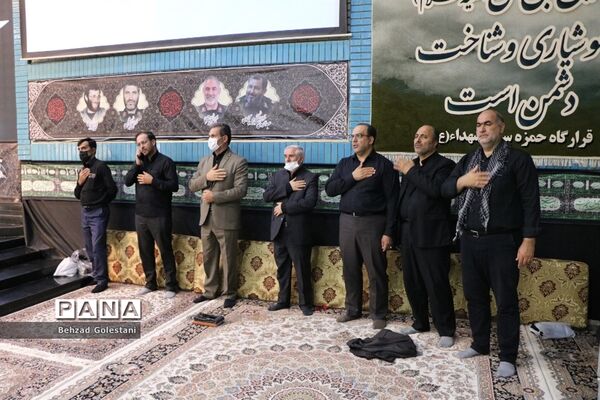 مراسم سوگواره احلی من العسل در ارومیه