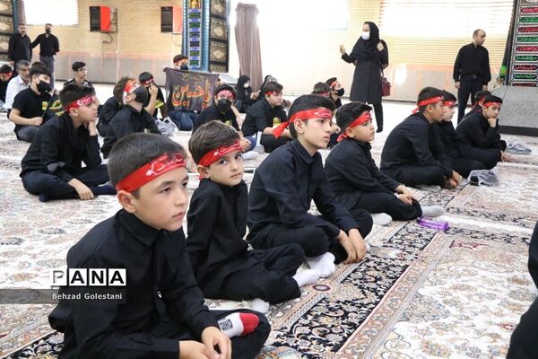 مراسم سوگواره احلی من العسل در ارومیه