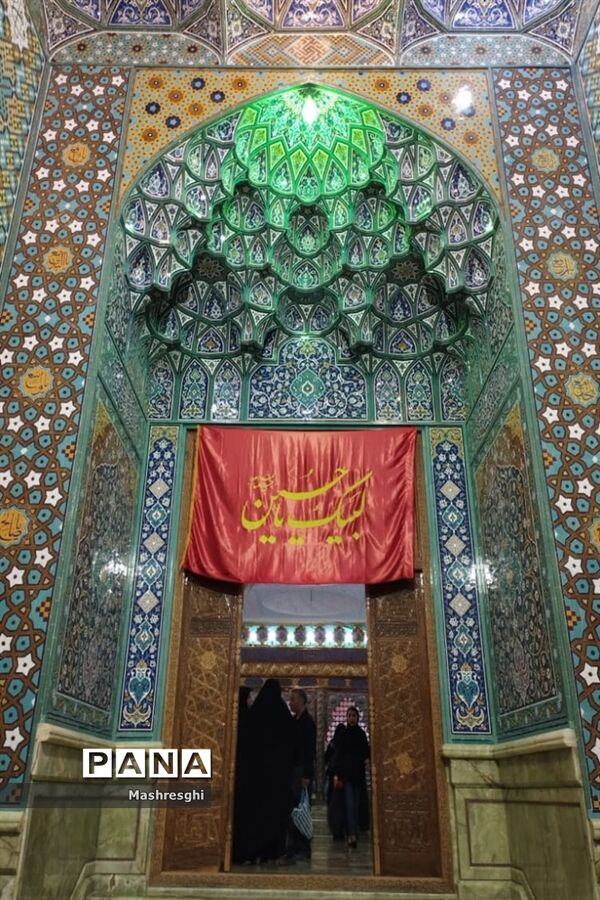 برگزاری مراسم سوگواره احلی من العسل در شهرستان کاشان