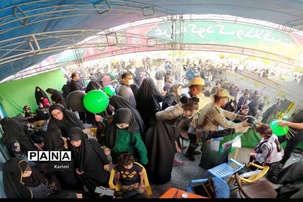 مراسم تشییع سه شهید تازه تفحص شده دوران دفاع مقدس در اصفهان