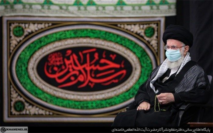 اولین شب مراسم عزاداری حضرت اباعبدالله‌ الحسین(ع) در حسینیه امام خمینی