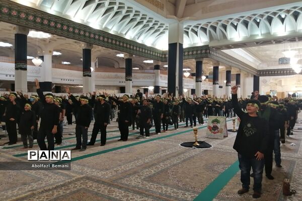 سوگواره عاشورایی «احلی من العسل» در قم-1