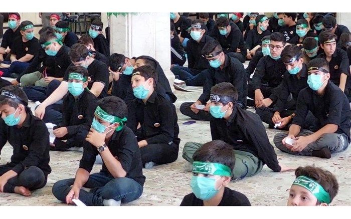 برگزاری مراسم احلی من العسل در حسینیه اعظم زنجان