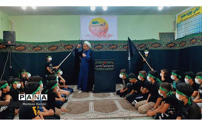 برگزاری مراسم سوگواره دانش‌آموزی احلی من العسل درمنطقه سردشت/فیلم