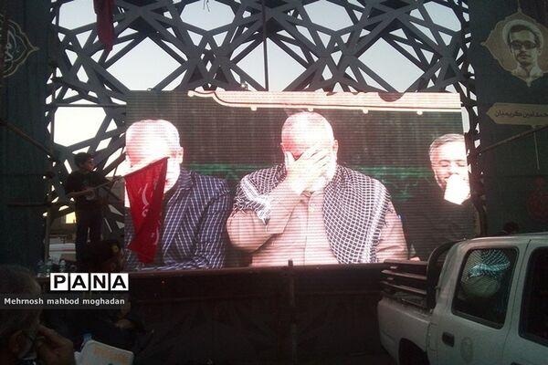 مراسم با شکوه وداع با پیکر مطهر پنج شهید مدافع حرم تازه تفحص شده در تهران