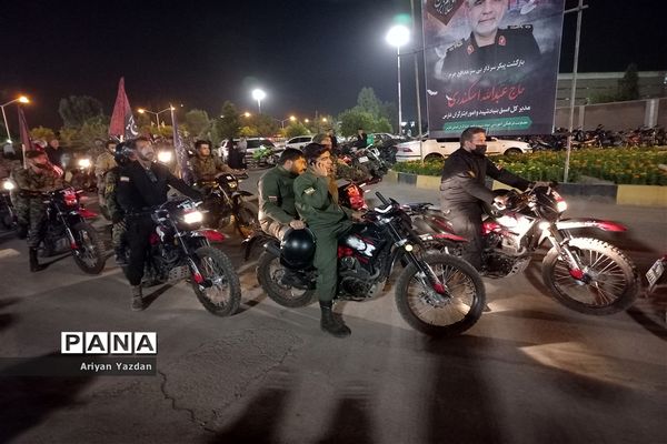 استقبال از پیکر سردار بی سر شهید حاج عبدالله اسکندری در شیراز