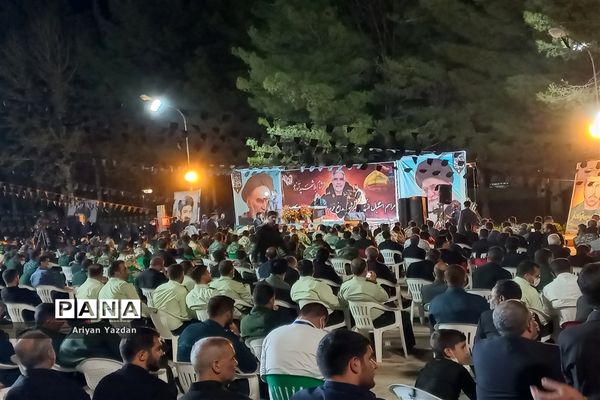 استقبال از پیکر سردار بی سر شهید حاج عبدالله اسکندری در شیراز