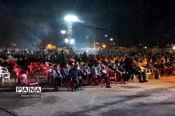 استقبال از پیکر سردار بی سر شهید حاج عبدالله اسکندری در شیراز