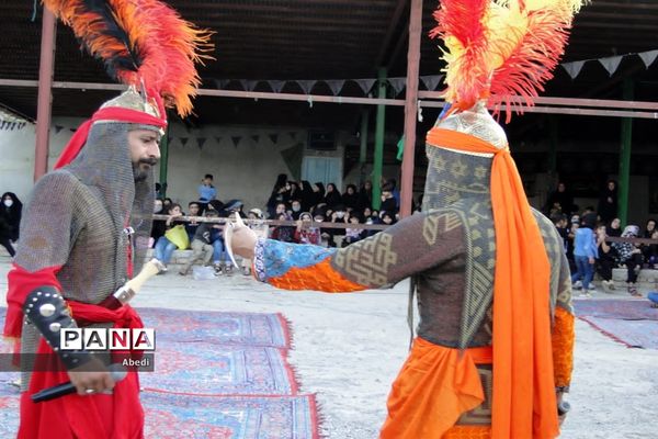 مراسم تعزیه خوانی هیات قمربنی هاشم چرمهین