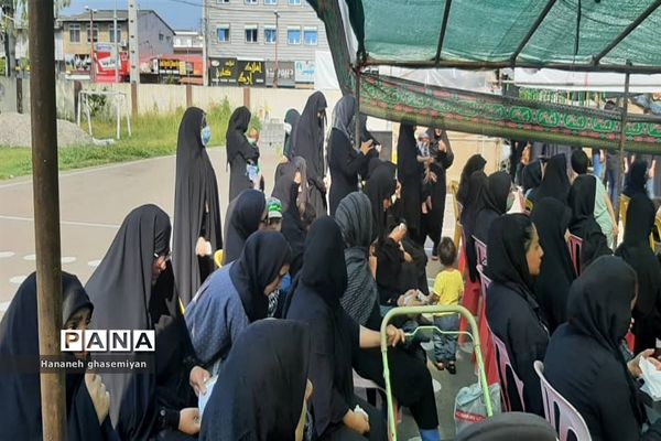 همایش شیرخوارگان حسینی در شهرستان عباس آباد