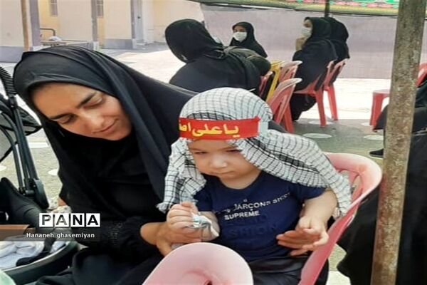 همایش شیرخوارگان حسینی در شهرستان عباس آباد