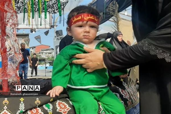 همایش شیرخوارگان حسینی در شهرستان عباس آباد