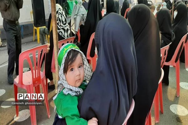 همایش شیرخوارگان حسینی در شهرستان عباس آباد