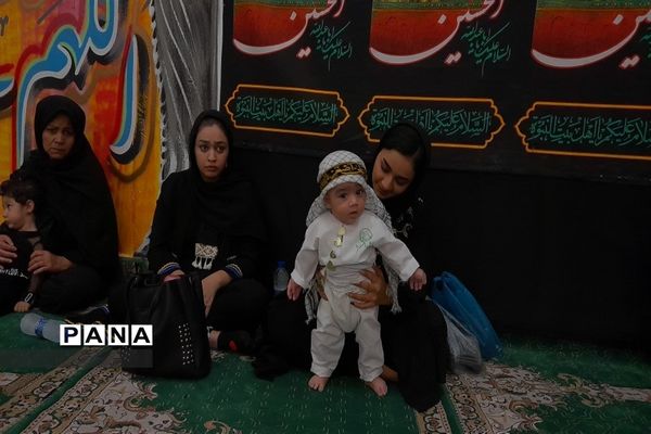 همایش شیرخوارگان حسینی  در مسجد جامع شهرستان ‌قرچک