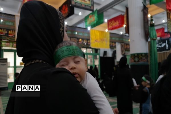 همایش شیرخوارگان حسینی  در مسجد جامع شهرستان ‌قرچک