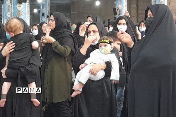 برگزاری مراسم شیرخوارگان حسینی در مصلی بزرگ شهرستان قدس