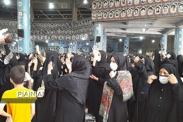 برگزاری مراسم شیرخوارگان حسینی در مصلی بزرگ شهرستان قدس