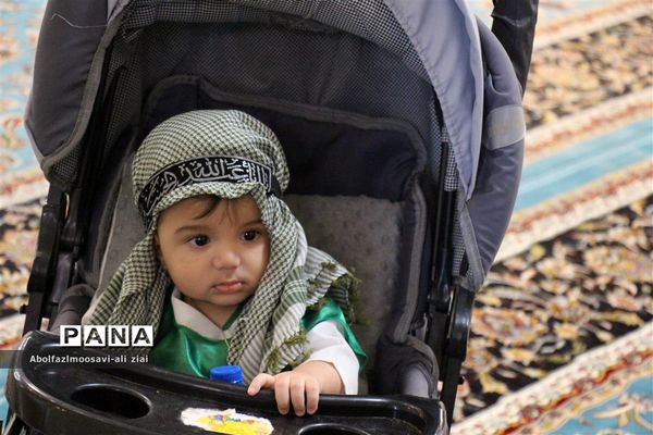 مراسم شیرخوارگان حسینی در حرم مطهر رضوی