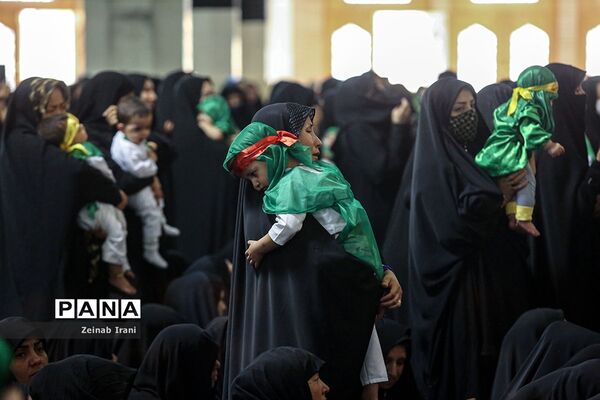 سوگواره شیرخوارگان حسینی(ع) در حرم حضرت معصومه(س)-1