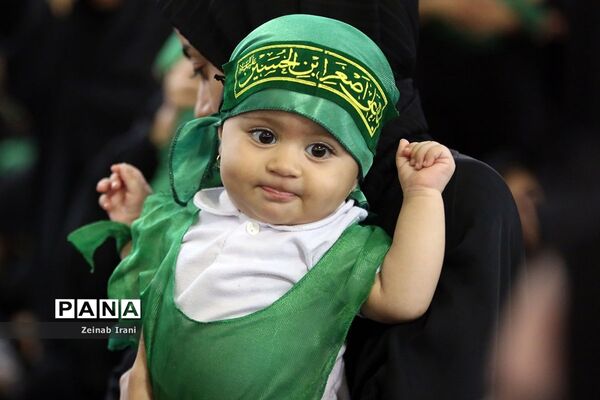 سوگواره شیرخوارگان حسینی(ع) در حرم حضرت معصومه(س)-1