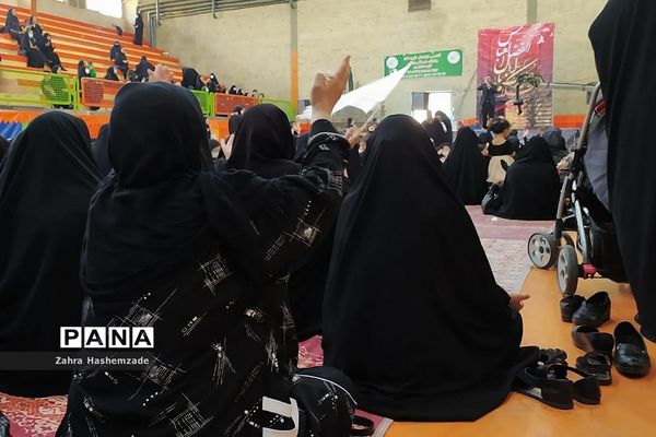 اجتماع بزرگ شیرخوارگان حسینی در ناحیه یک شهرری