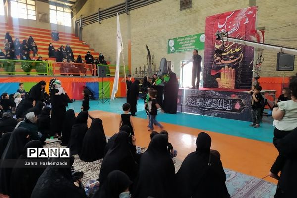 اجتماع بزرگ شیرخوارگان حسینی در ناحیه یک شهرری