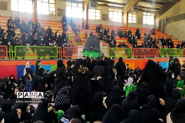 اجتماع بزرگ شیرخوارگان حسینی در ناحیه یک شهرری