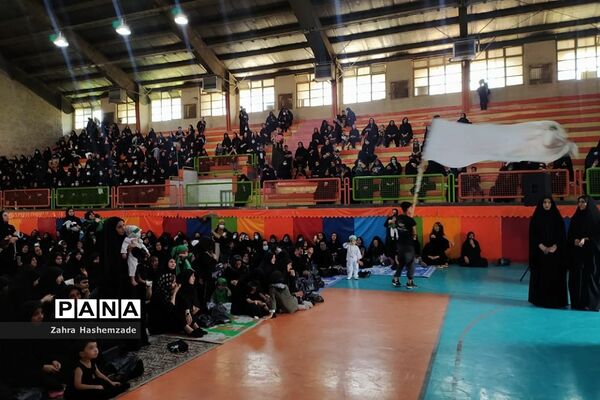 اجتماع بزرگ شیرخوارگان حسینی در ناحیه یک شهرری