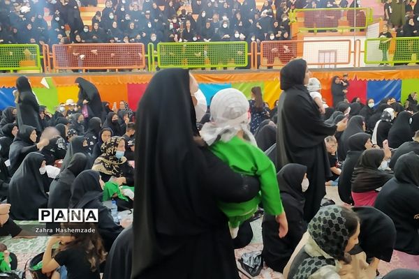 اجتماع بزرگ شیرخوارگان حسینی در ناحیه یک شهرری