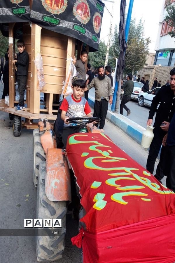 حرکت دستجات عزاداری در شهرستان فلاورجان