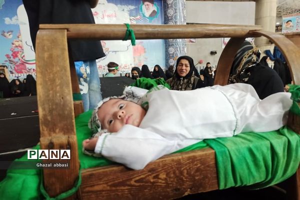 همایش شیرخوارگان حسینی با مهمانانی از جنس آسمان درمحمود آباد