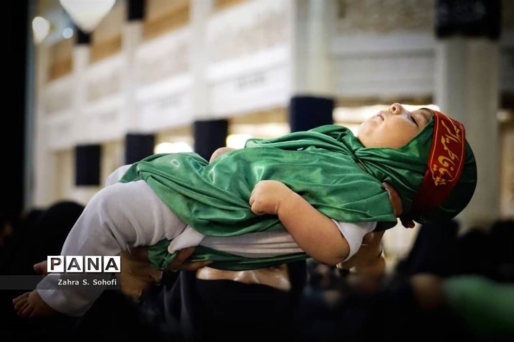 سوگواره شیرخوارگان حسینی(ع) در حرم حضرت معصومه(س)-2