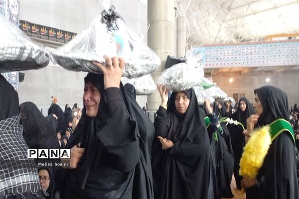 تشییع پیکر دو شهید مدافعان حرم در محمودآباد