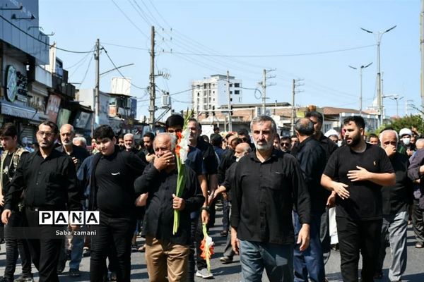 تشییع پیکر دو شهید مدافعان حرم در محمودآباد