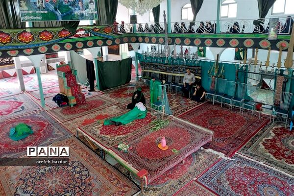مراسم تعزیه خوانی در بلده