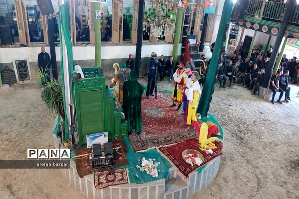 مراسم تعزیه خوانی در بلده