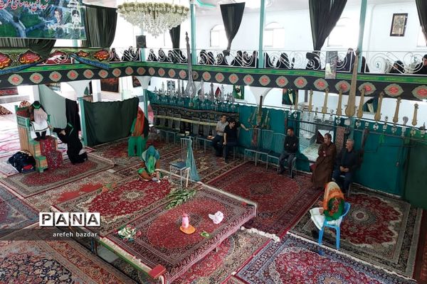 مراسم تعزیه خوانی در بلده