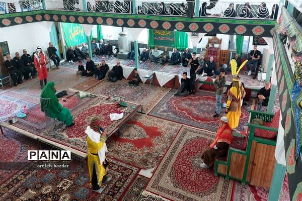 مراسم تعزیه خوانی در بلده