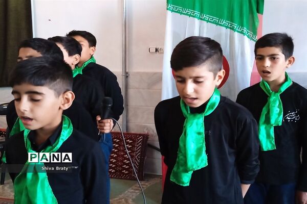 همایش شیرخوارگان حسینی در تکیه علی اصغری کندر