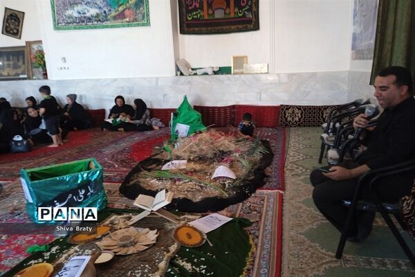 همایش شیرخوارگان حسینی در تکیه علی اصغری کندر