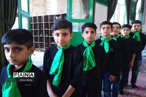 همایش شیرخوارگان حسینی در تکیه علی اصغری کندر