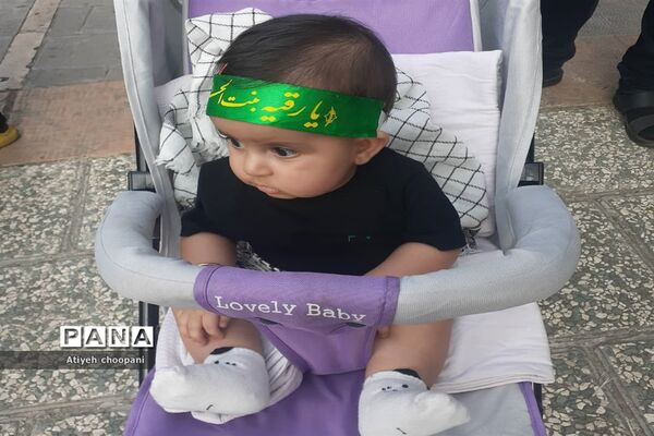 اجتماع بزرگ شیر‌خوارگان حسینی در بوستان سهند