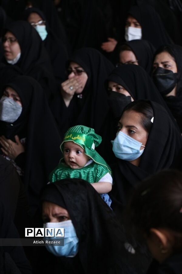 همایش شیرخوارگان حسینی در شهر محلات
