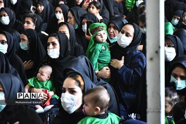 همایش شیرخوارگان حسینی در شهر محلات