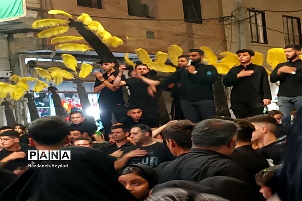 برگزاری مراسم عزاداری امام حسین(ع)در شهرستان بهارستان