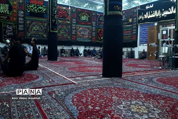 مراسم عزاداری محرم در مسجد امامزاده عبدالمهیمن بوشهر