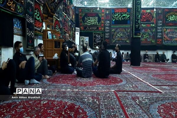 مراسم عزاداری محرم در مسجد امامزاده عبدالمهیمن بوشهر