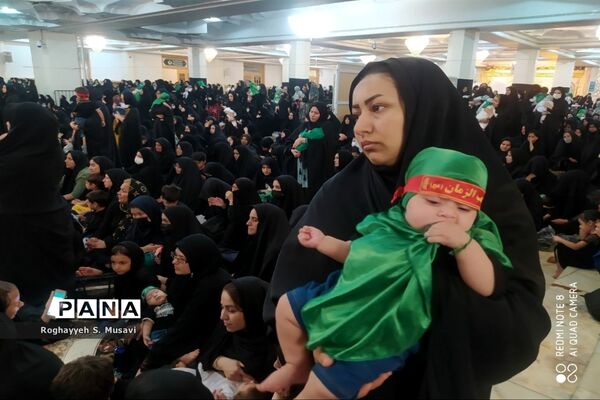سوگواره شیرخوارگان حسینی در قم، جعفریه و کرمجگان-3