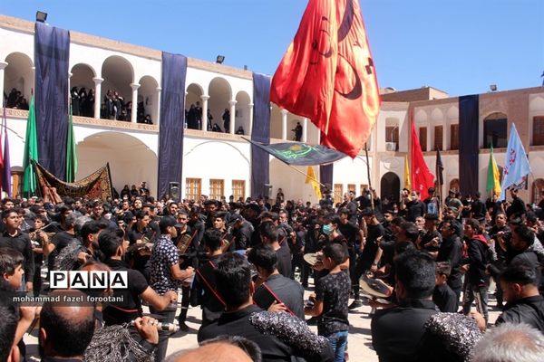 عزاداری هیات بیرجند در حسینیه امام رضا (ع)